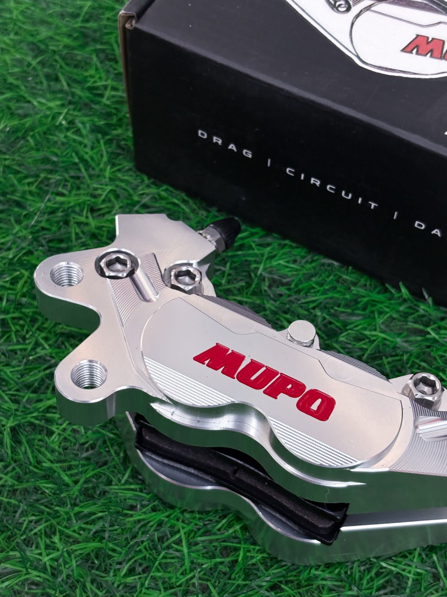 Mupo Kaliper 4 Piston Silver - Image 2