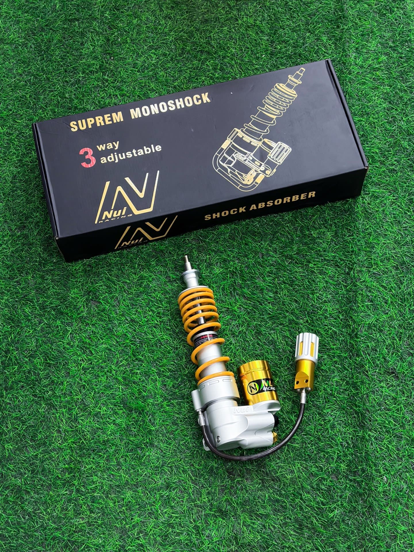Nui Shockbreaker Preload Sprint Yellow Silver - Image 3