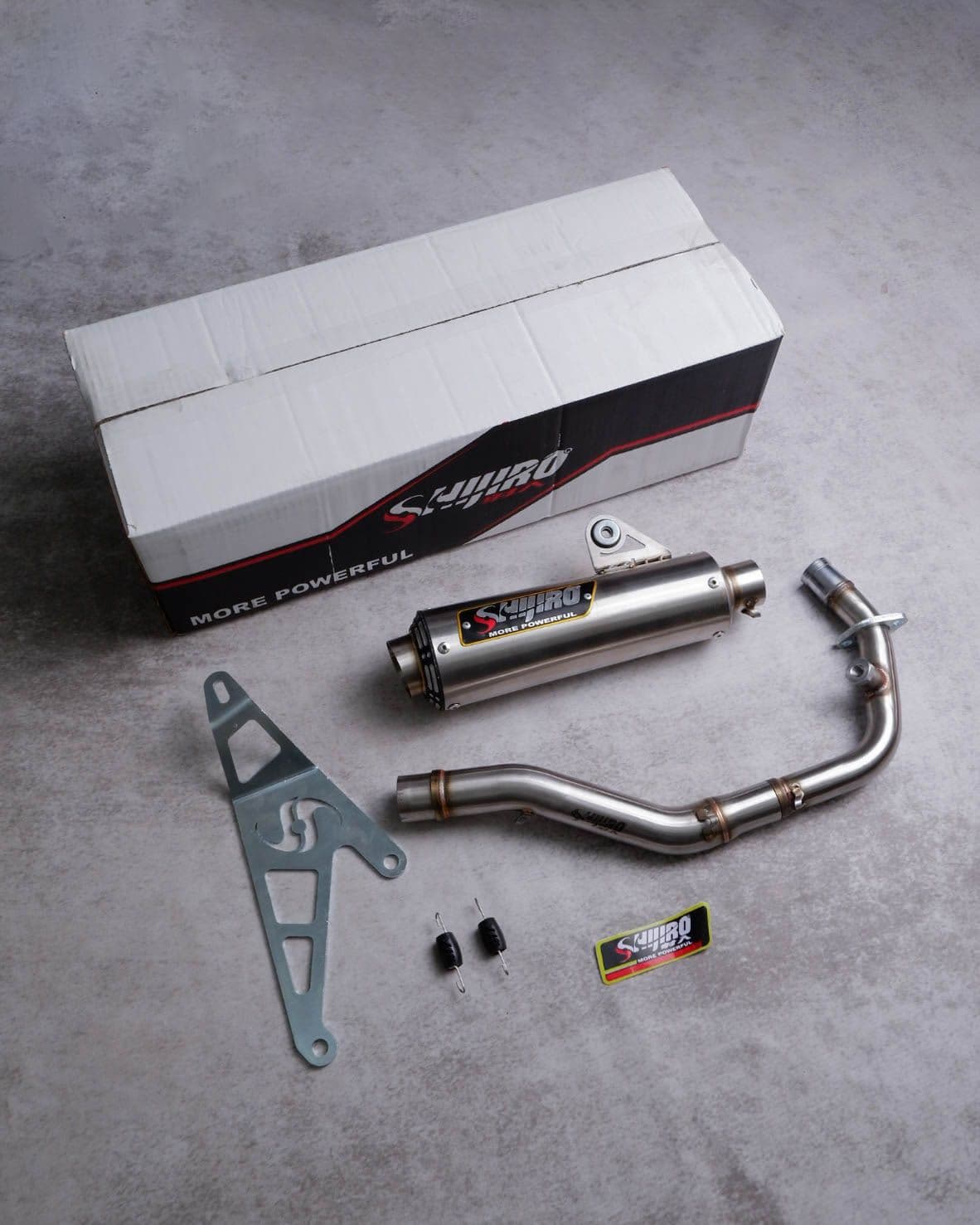 Knalpot Shijiro M2 Long Inlet 38 Vespa 3V & Iget - Image 1