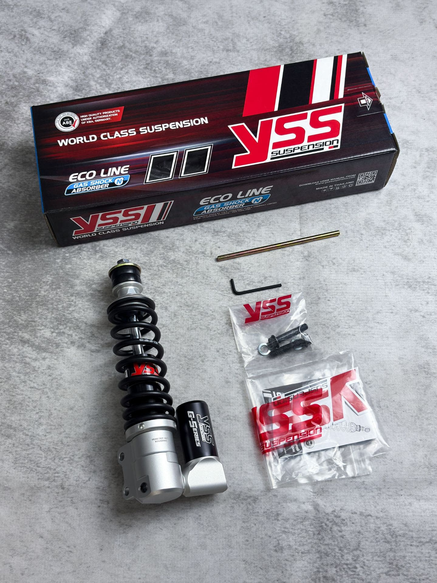 YSS G Series Shock Tabung Depan - Image 1