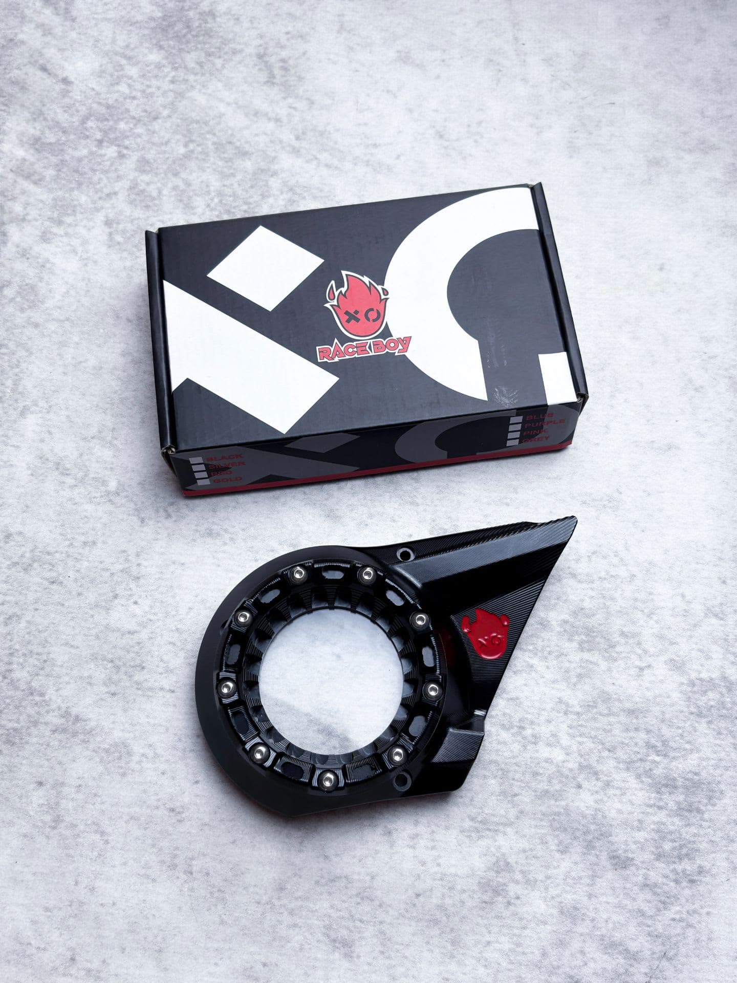 Raceboy Cover Intake Full Black - Image 1