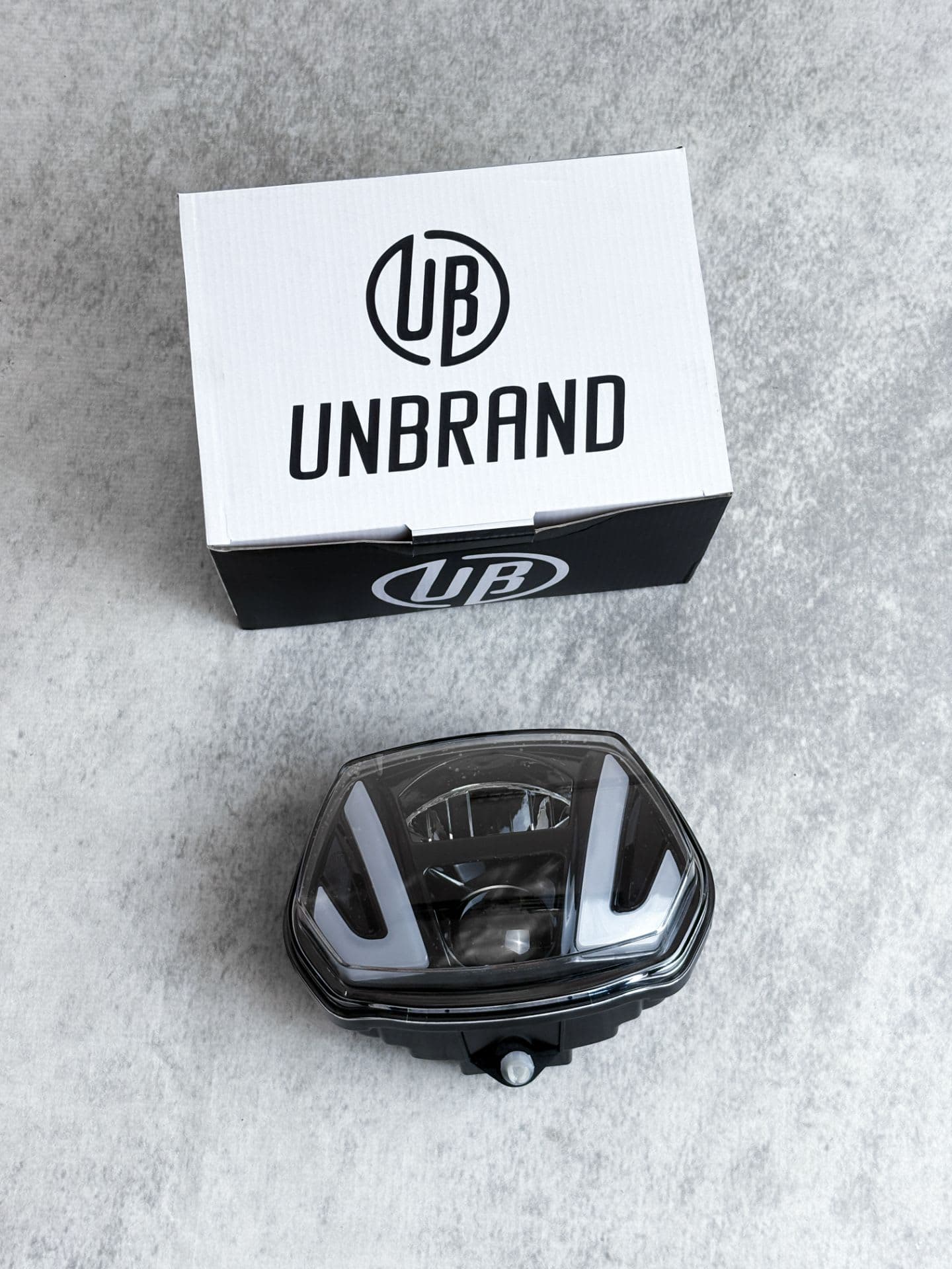 Unbrand Headlamp Model HD Corse RGB Smoke - Image 1