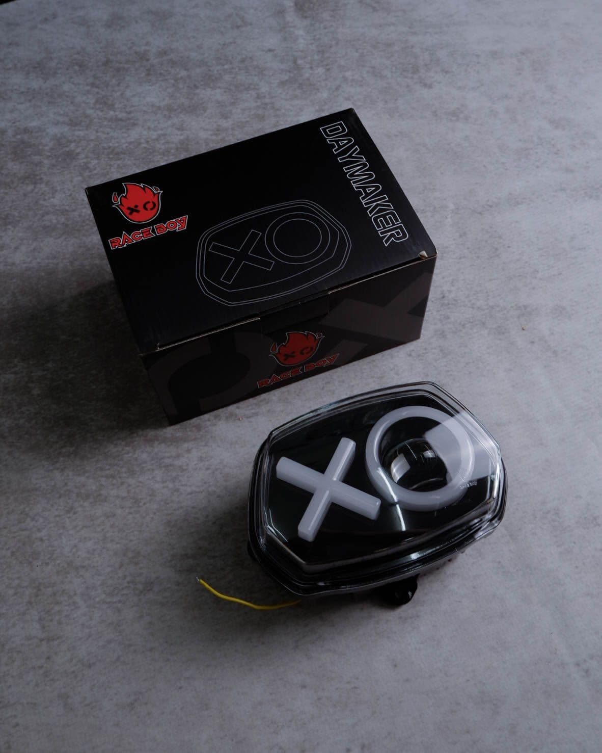 Raceboy Headlamp Sprint XO Smoke - Image 1