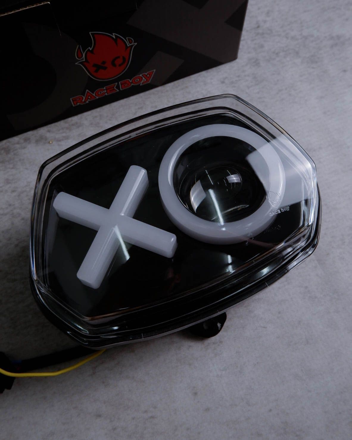 Raceboy Headlamp Sprint XO Smoke - Image 2