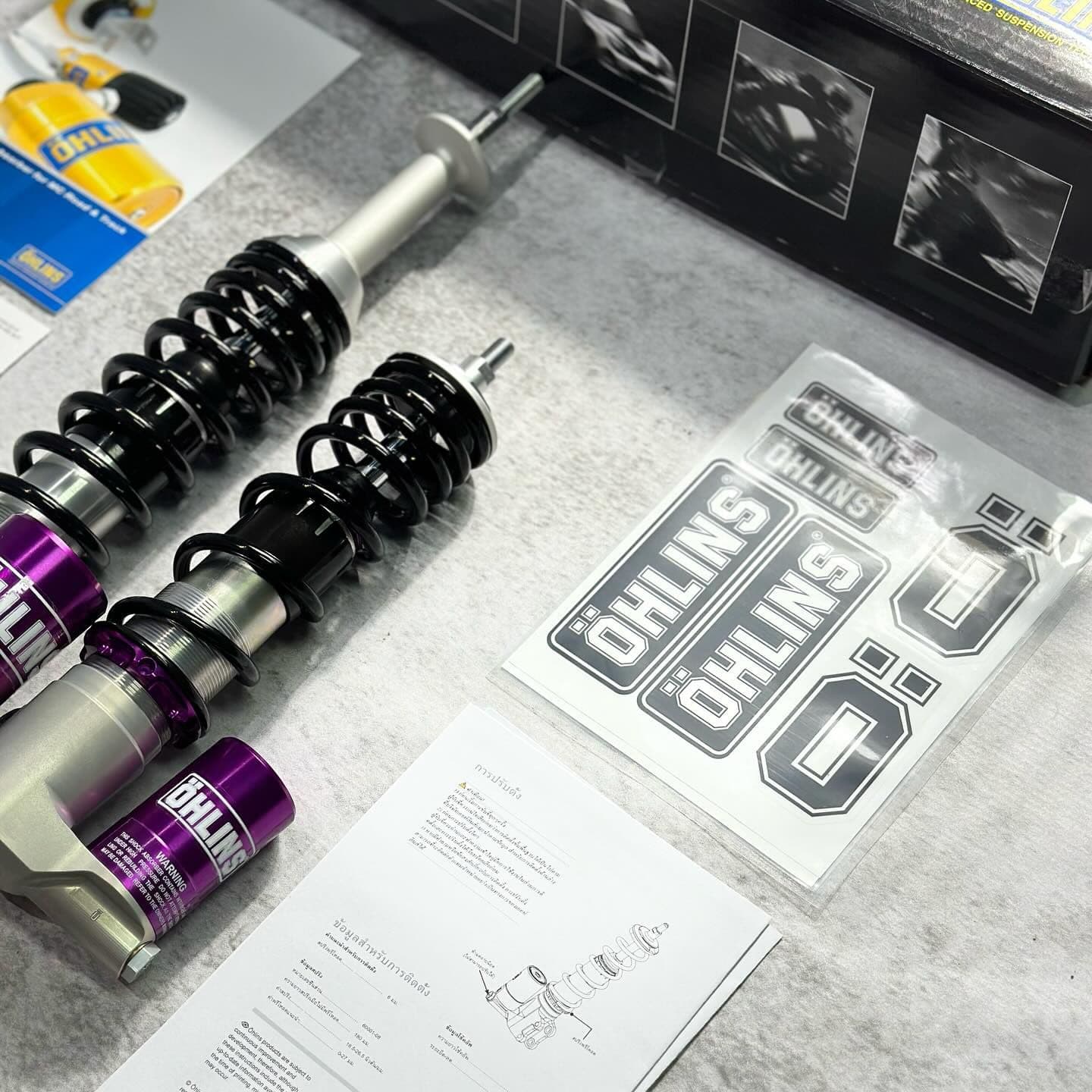 Ohlins Shock Tabung PI 801 & PI 802 Purple - Image 4