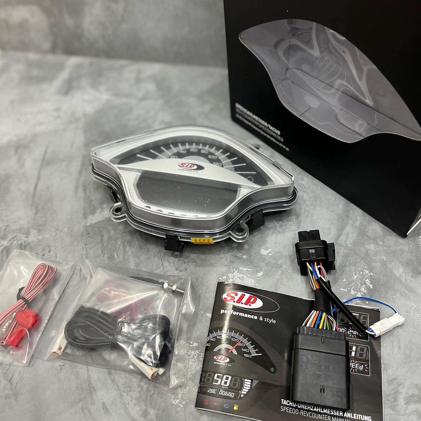 SIP Speedometer Digital Silver - Image 3