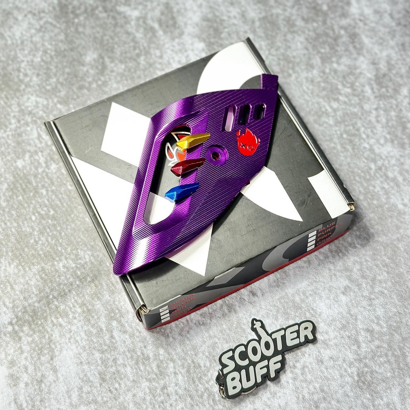 Raceboy Cover Shock Model Js Manuf Purple - Image 1