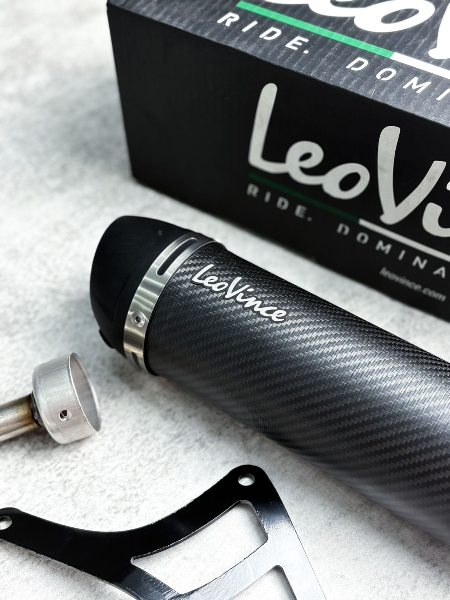 Knalpot Leovince GP Corsa Evo Black - Image 2