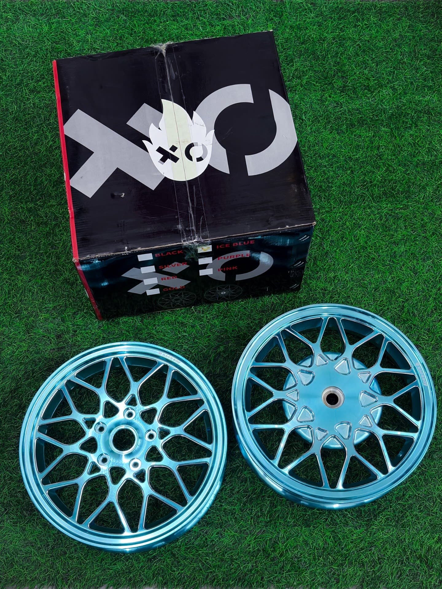 Raceboy Velg V Star Ice Blue - Image 1